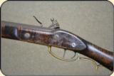 Custom made .40 cal. Kentucky flintlock rifle - 5 of 15