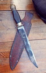 Knife Big Arkansan Toothpick Civil War era
- 1 of 9