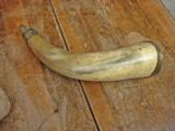 Original antique hunting pouch and powder horn
- 12 of 13
