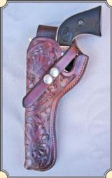 George Lawrence Company floral left hand holster - 2 of 4