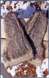 Alaskan Wolf hide mittens
- 1 of 4
