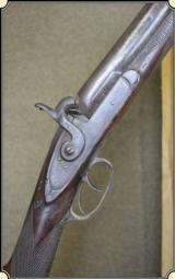 12 Ga. Percussion shotgun R.H. Bate, Sr. in Birmingham, England. - 1 of 15