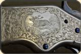 1866 Winchester .44 WCF by Aldo UbertiAn Engravers Tribute to L.D. Nimschke - 6 of 15