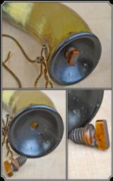 Antique Early 1800s Funnel Powder hornRJT# 3498 -$175.00 - 1 of 4