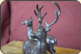 Bronze Stag and Doe - 4 of 8