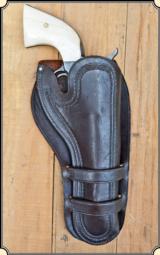Antique double loop holster for Colt 5 1/2 inch - 1 of 7