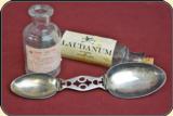 Civil War Doctor's Sterling Medicine Spoon - 3 of 5