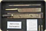 Display of Civil War amputation instruments - 2 of 3