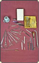 Assortment of Civil War era surgical instruments. - 1 of 4