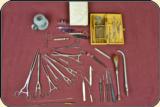 Assortment of Civil War era surgical instruments. - 2 of 4
