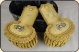 Original antique 1851 Regulations, Naval Officers gold Epaulets - 2 of 13