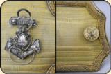 Original antique 1851 Regulations, Naval Officers gold Epaulets - 5 of 13