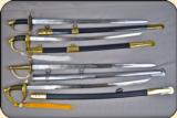 4 Reproduction Civil War swords. - 4 of 6