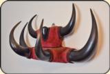 Pioneer Made Buffalo Horn Hat Rack - 4 of 9
