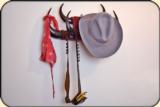 Pioneer Made Buffalo Horn Hat Rack - 9 of 9