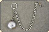 Watch chain and saloon token holder fob. - 2 of 7
