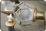 Brass Coach lamps. a pair Need some minor repair - 9 of 9