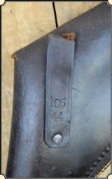 Original Antique Civilian full flap holster - 3 of 10