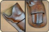 Western Loop holster for a 5 1/2 inch barreled Colt New Service Revolver - 5 of 6