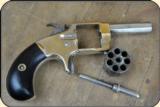 Whitneyville Armory Model No. 1 Wide Cylinder, 7 shot 22 rimfire revolver. - 10 of 15