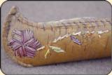 Birch Bark Canoe Hand Made Dates to the early 1900s. - 10 of 11