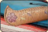 Birch Bark Canoe Hand Made Dates to the early 1900s. - 6 of 11