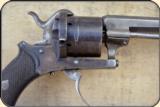 Lefaucheux Pin Fire Revolver with folding trigger - 5 of 17