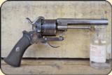 Lefaucheux Pin Fire Revolver with folding trigger - 4 of 17