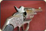 Fully engraved FOREHAND AND WADSWORTH Double Action , .38 cal. - 6 of 17