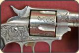 Fully engraved FOREHAND AND WADSWORTH Double Action , .38 cal. - 4 of 17