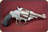 Fully engraved FOREHAND AND WADSWORTH Double Action , .38 cal. - 2 of 17