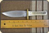 Stag handled Custom handmade Bowie Knife. - 13 of 13