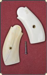 Vintage Ivory grips for S&W New Model No. 3 and all the reprodutions. - 1 of 5