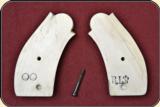 Vintage Ivory grips for S&W New Model No. 3 and all the reprodutions. - 3 of 5