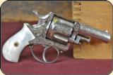 Engraved 5 Shot .44 British Bulldog - 3 of 18