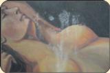 Original Old West Saloon nude oil painting
RJT# 4367 -
$1,195.00 - 9 of 10