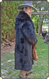 Stagecoach Driver's Bear hide Coat - 3 of 13