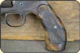 Custom Checkered Wood Grip for a Berette/Uberti Laramie Revolver - 5 of 8
