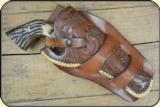 Holster Right-handed H. H. Heiser Model #713 Double Loop Holster Made for VL&A Chicago - 10 of 11