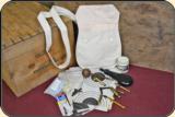 Black Powder shooting bag and miscellaneous suppiles. #2
RJT# 4332 -
$35.00 - 2 of 5