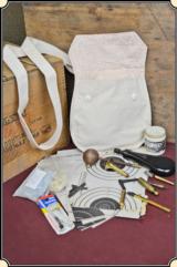 Black Powder shooting bag and miscellaneous suppiles. #2
RJT# 4332 -
$35.00 - 1 of 5