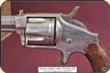 Hopkins & Allen XL No. 5 spur trigger revolver, .38 cal., 5 inch barrel - 9 of 18