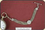 STERLING SILVER Watch chain with STERLING SLIDER - 3 of 8