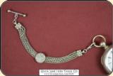 STERLING SILVER Watch chain with STERLING SLIDER - 2 of 8