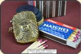 Indian head Figural match safe or Match Vesta - 8 of 9
