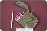 Indian head Figural match safe or Match Vesta - 5 of 9
