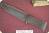 Classic damascus bowie knife. - 12 of 13