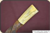 Beef bone handle on barley twist cane carve from one piece - 4 of 9