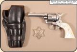 Rarest of the rare Herman H. Heiser holster for a 4 inch Colt SA Sheriffs Model - 11 of 11
