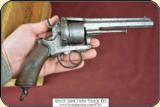 August Francotte pinfire revolver - 17 of 17